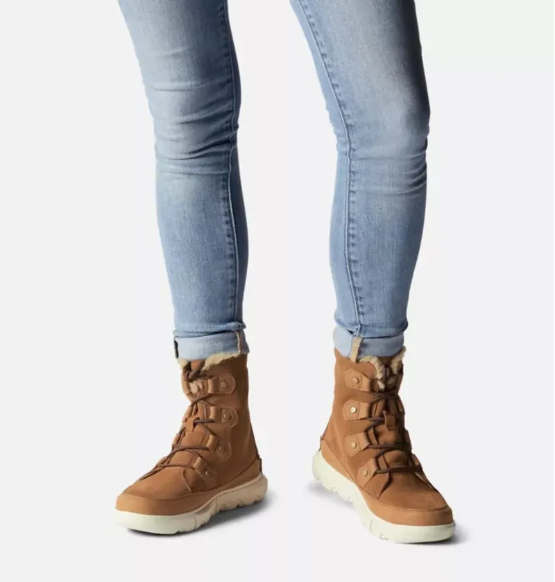 Sorel Womens Sorel Explore II Joan Snow Boot Velvet Tan Fawn-6